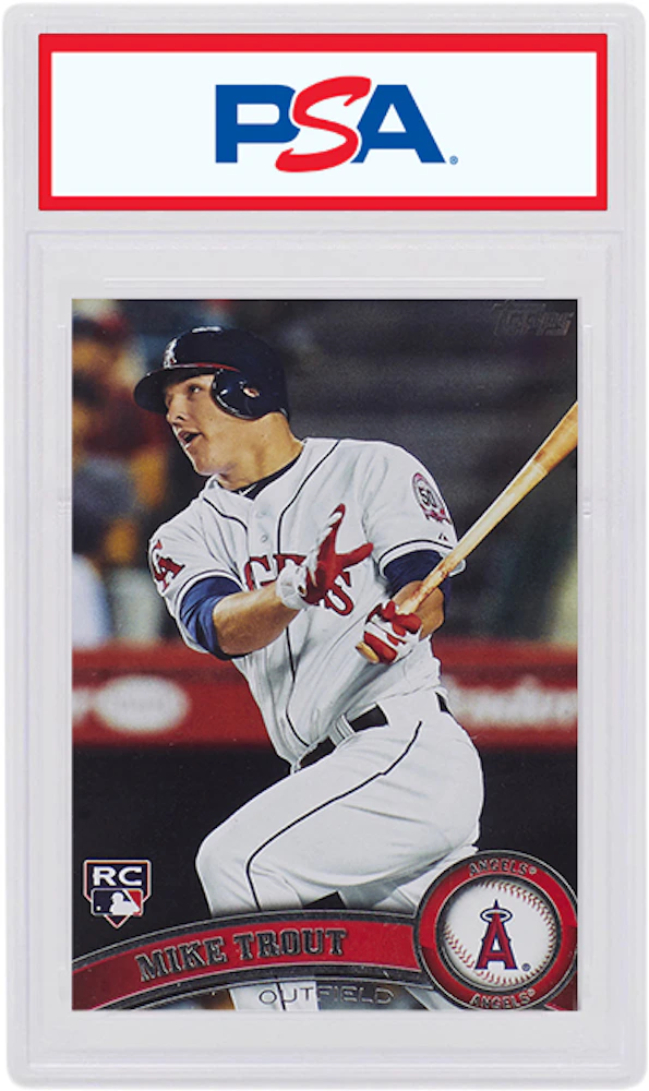 Mike Trout 2011 Topps Traded REPRINT Rookie Card US175 Angels -  Israel