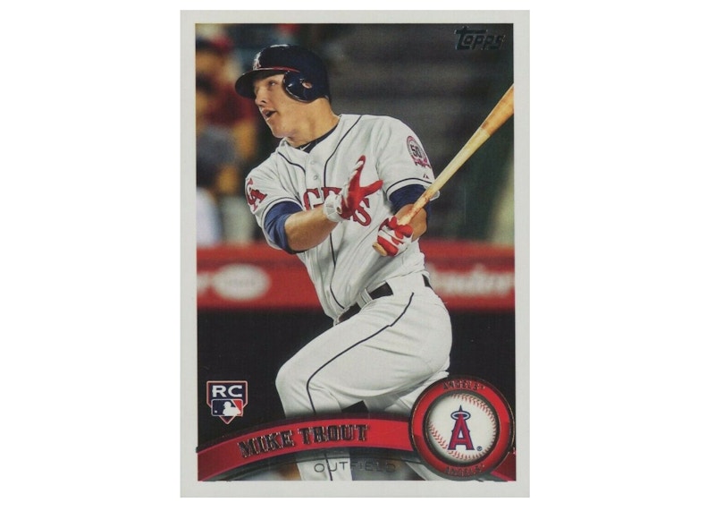 Mike Trout 2011 Topps Update Rookie #US175 (Ungraded)