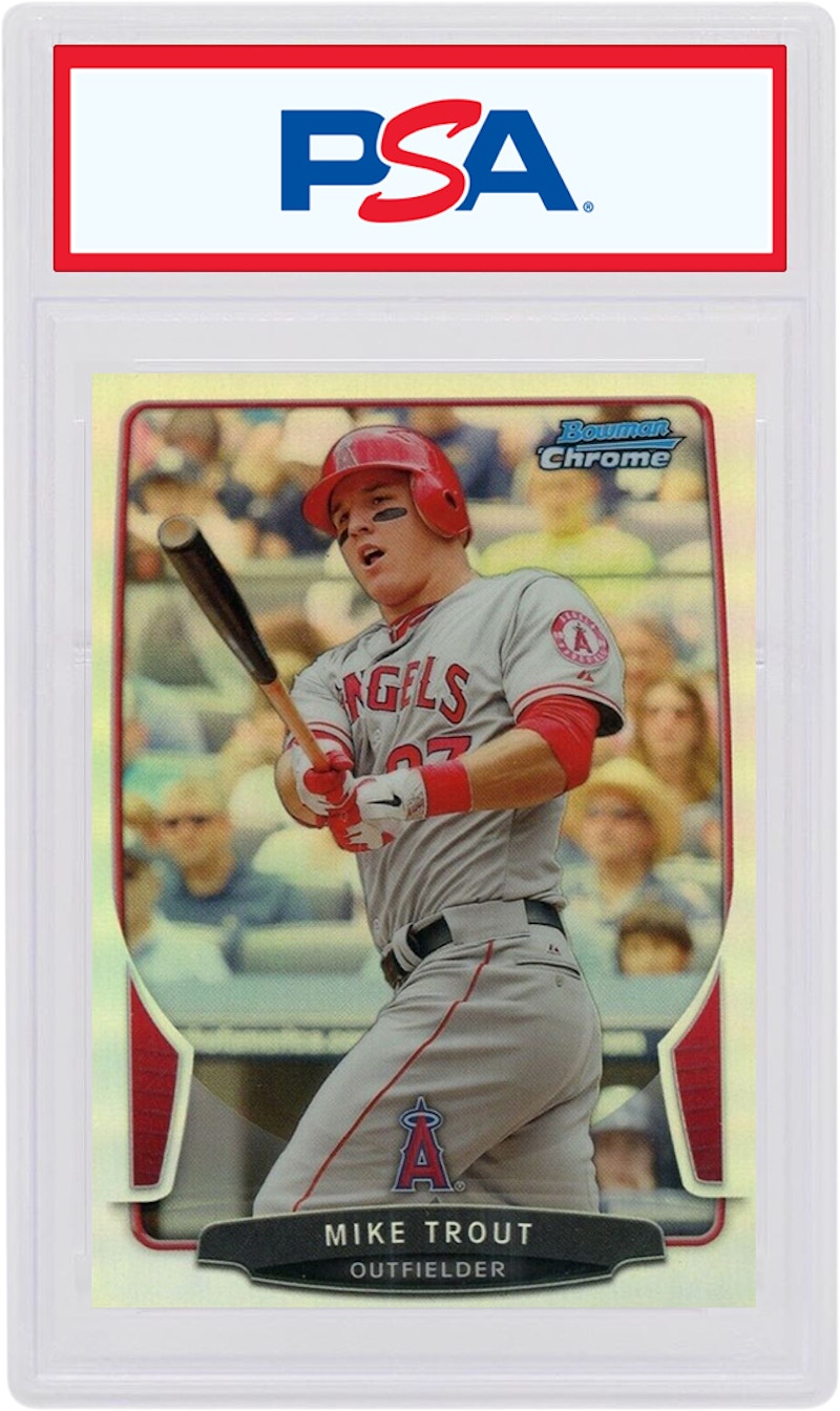 Mike Trout 2013 Bowman Chrome Refractor #50 - 2013 - TW