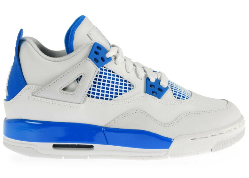 Jordan 4 Retro Military Blue (2012) (GS) Kids' - 408452-105 - US