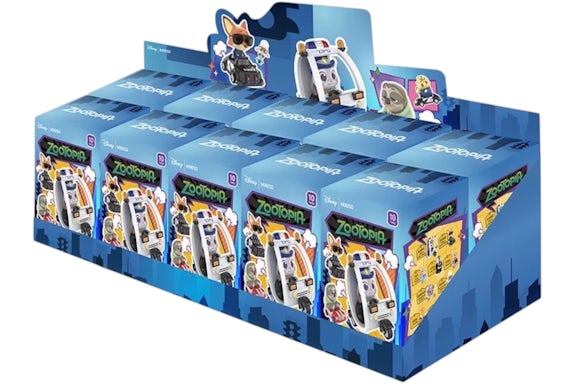 Custodia sigillata con personaggi della serie Miniso Disney Zootopia (confezione da 10 ciechi)