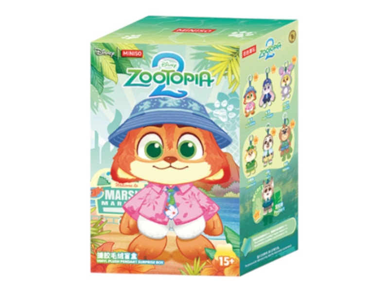 Miniso Disney Zootopia2 Daily Life Vinyl Plush Pendant Single