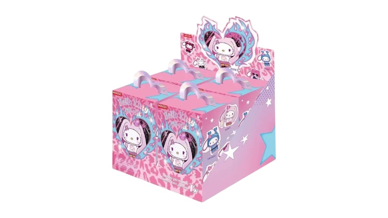 Miniso Hello Kitty Pop Star Series Plush Sealed Case (4 Blind Boxes)