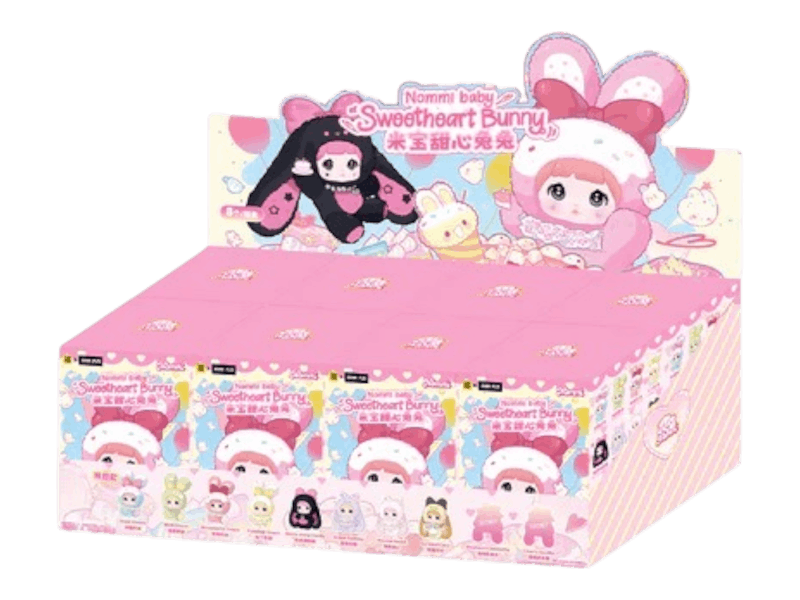 Miniso Nommi Baby Sweetheart Bunny Plush Sealed Case (8 Blind Box