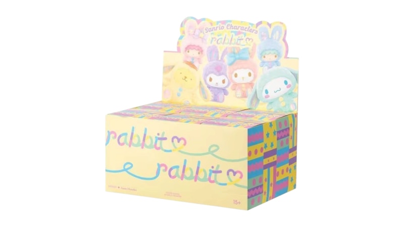 Miniso Sanrio Characters Rabbit Series Figure Sealed Case (6 Blind Box)
