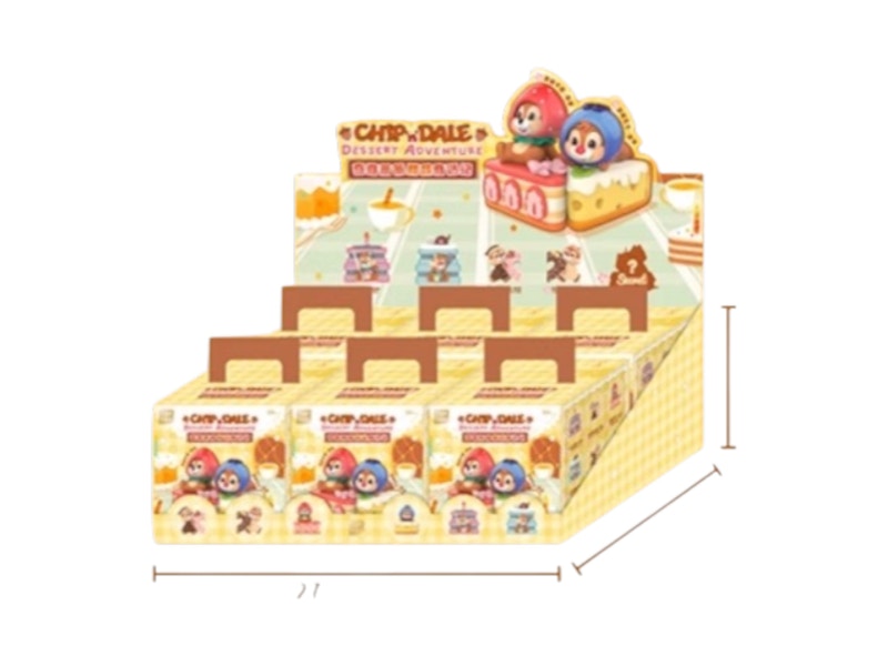 Miniso Top Toy Disney Chip 'n' Dale Dessert Adventure Series