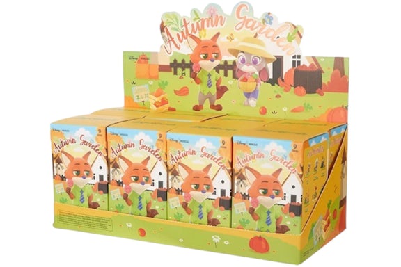Miniso Top Toy Disney Zootopia Autumn Garden Series Figurenkoffer, versiegelt (8 Blindbox)