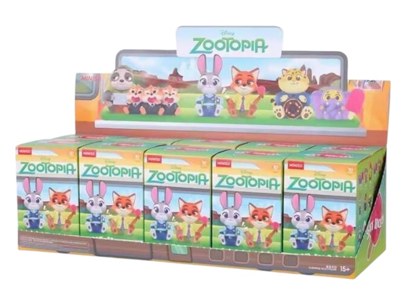 Miniso Top Toy Disney Zootopia Sit Nicely Series Figure