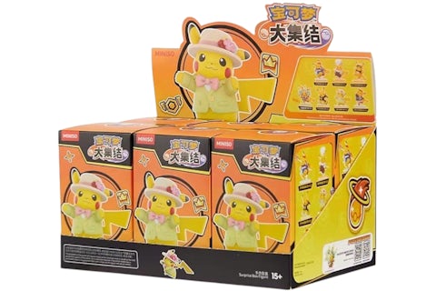 Miniso Top Toy Pokemon Unite Series Pikachu Figure Sealed Case (6 Blind Box) - US Miniso Top Toy Pokemon Unite Series Pikachu Figure Sealed Case (6 Blind Box) - US