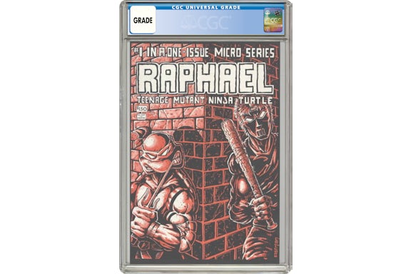 Mirage Studios Raphael Teenage Mutant Ninja Turtles #1 Comic Book CGC Graded