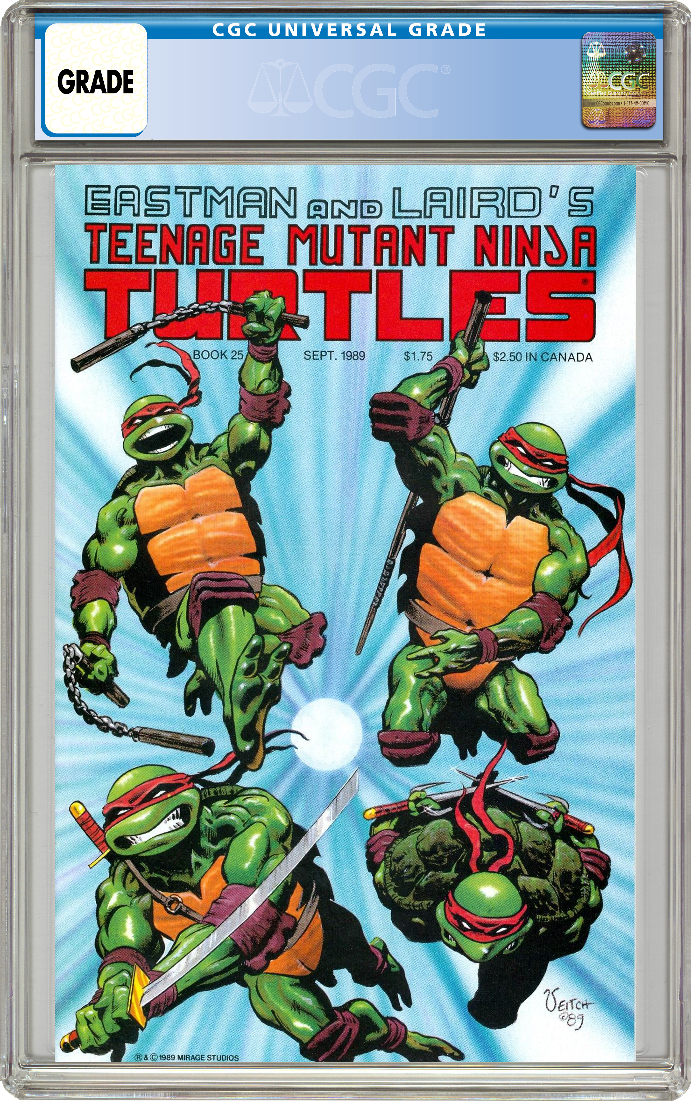 Mirage Studios Teenage Mutant Ninja Turtles (1984) #25 Comic Book 