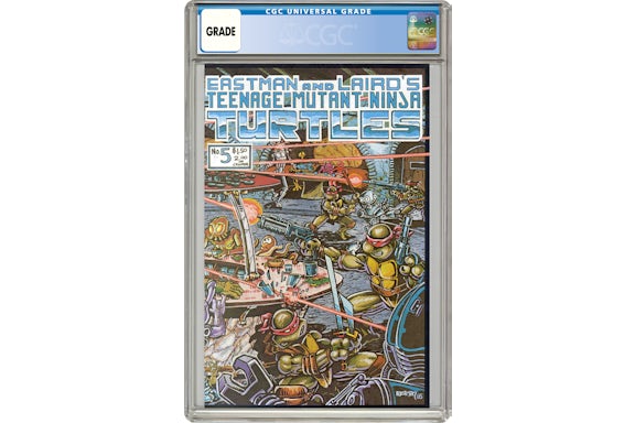Mirage Studios Teenage Mutant Ninja Turtles (1984) #5 Comic Book CGC Graded