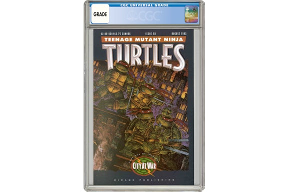 Mirage Studios Teenage Mutant Ninja Turtles (1984) #50 Comic Book CGC Graded