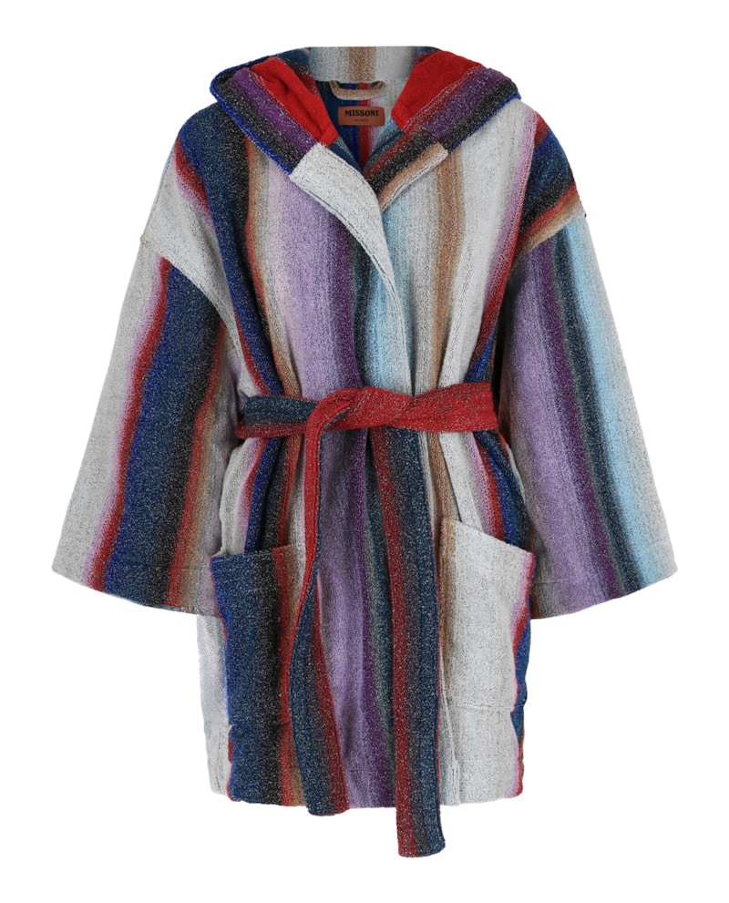 Missoni Clancy Hooded Bathrobe Multi