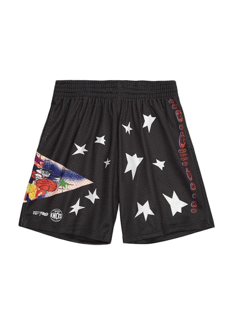 New york knicks clearance shorts mitchell and ness