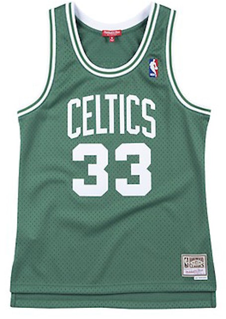 Mitchell & Ness Boston Celtics Road 1985-86 Larry Bird Swingman Jersey Kelly Green