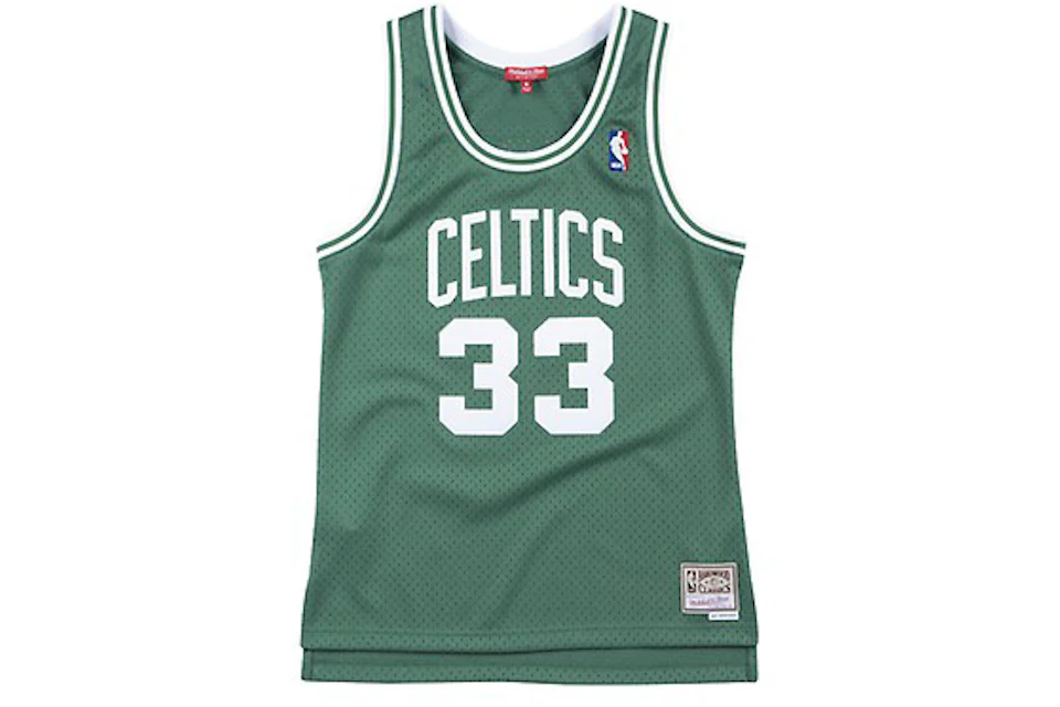 Mitchell & Ness Boston Celtics Road 1985-86 Larry Bird Swingman Jersey ...