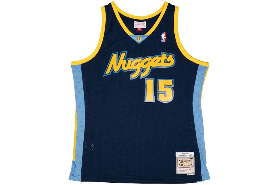 Mitchell & Ness Carmelo Anthony Nuggets Alternate Swingman NBA Jersey Davy - Hombre - US