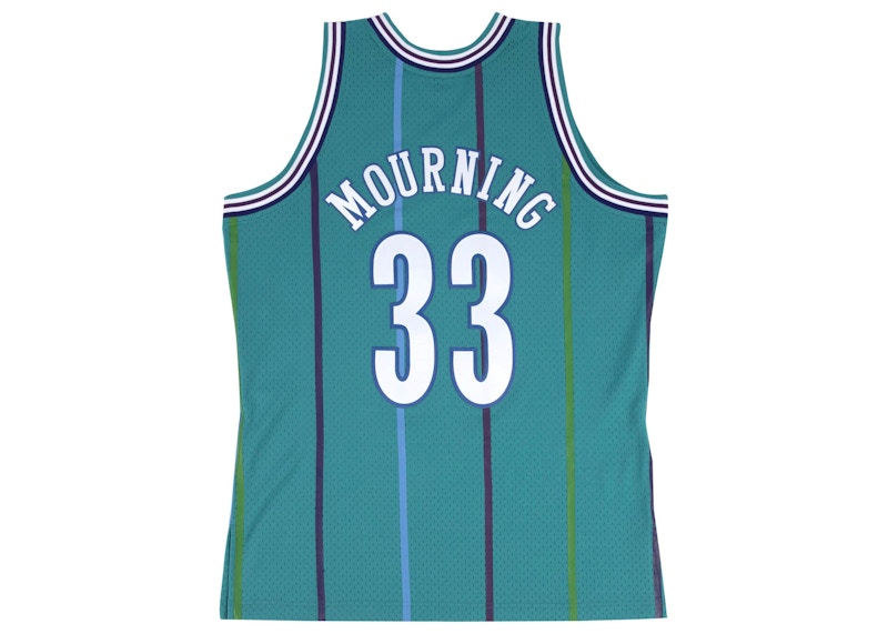 alonzo mourning swingman jersey