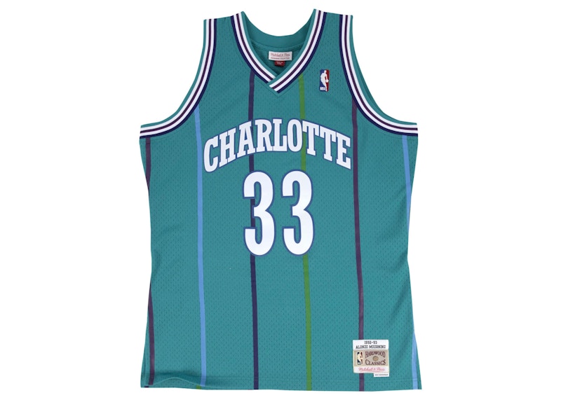 alonzo mourning swingman jersey