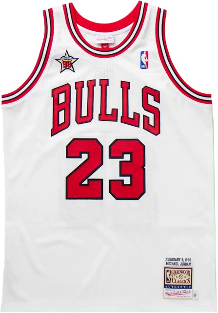 Michael Jordan Jersey Chicago Bulls Mitchell And Ness Hardwood