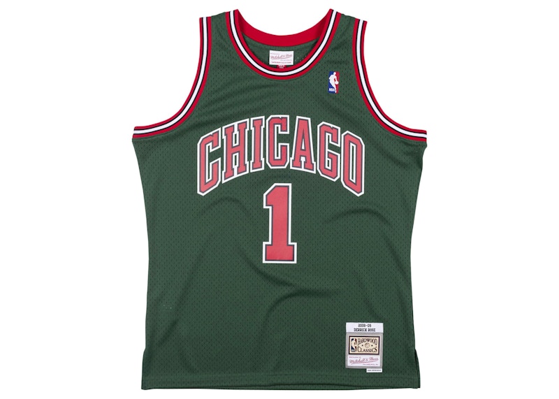 Chicago bulls green deals jersey for sale