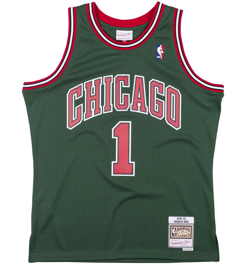 Mitchell Ness Chicago Bulls 2008-09 Derrick Rose Swingman Jersey