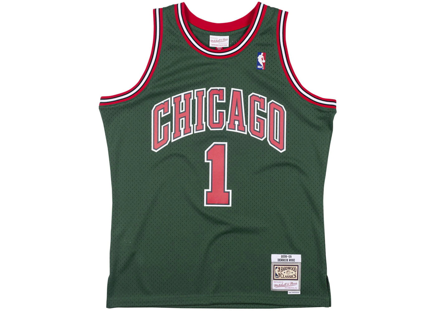 Mitchell Ness Chicago Bulls 2008-09 Derrick Rose Swingman Jersey