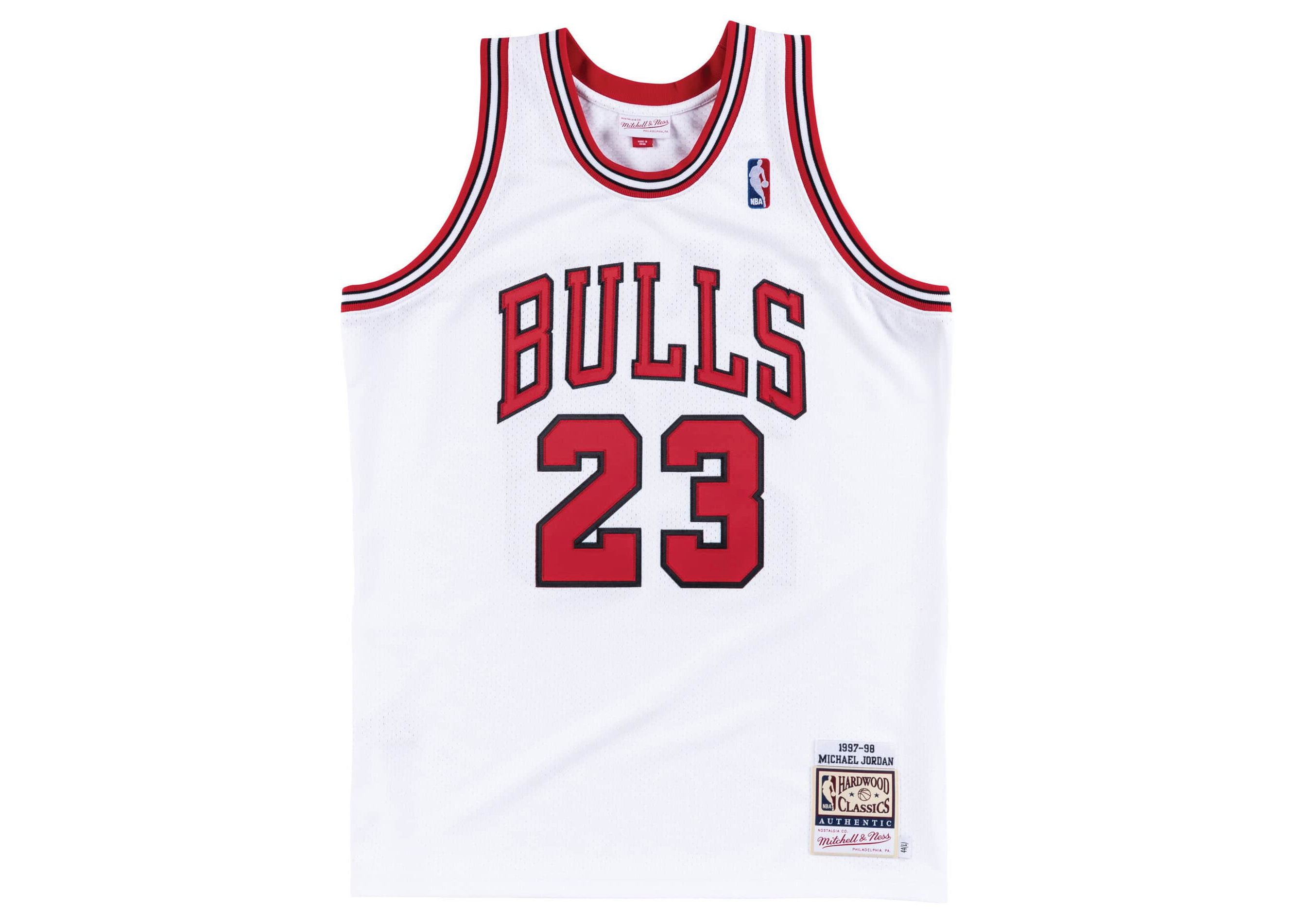 Michael jordan store authentic jersey