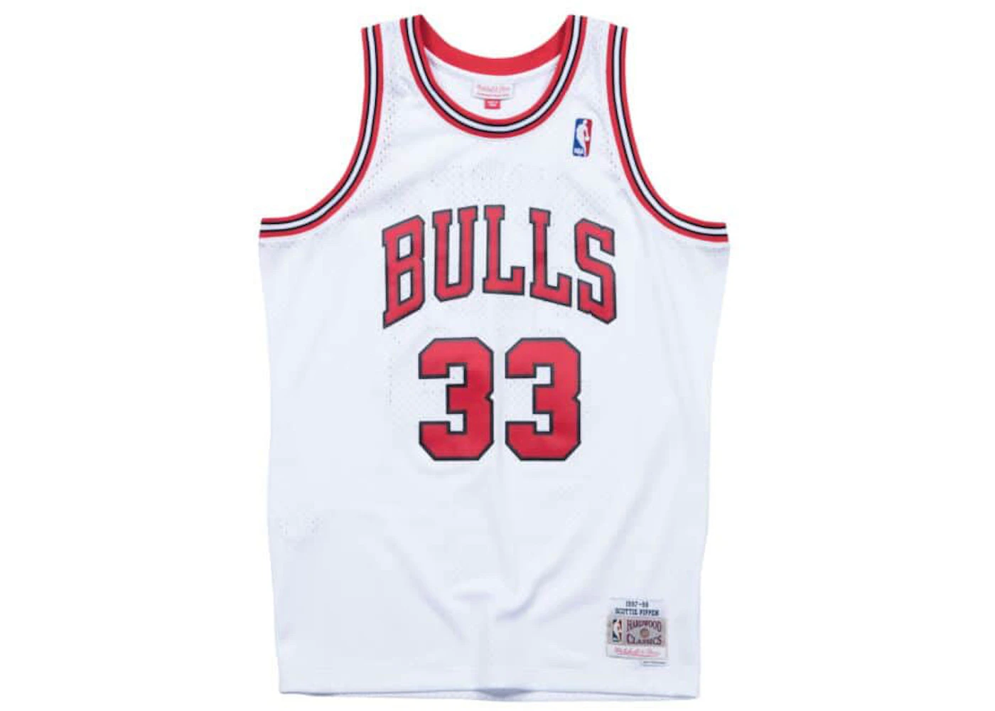 Mitchell & Ness Chicago Bulls Home 1997-98 Scottie Pippen Swingman Jersey White Men's - SS23 - US