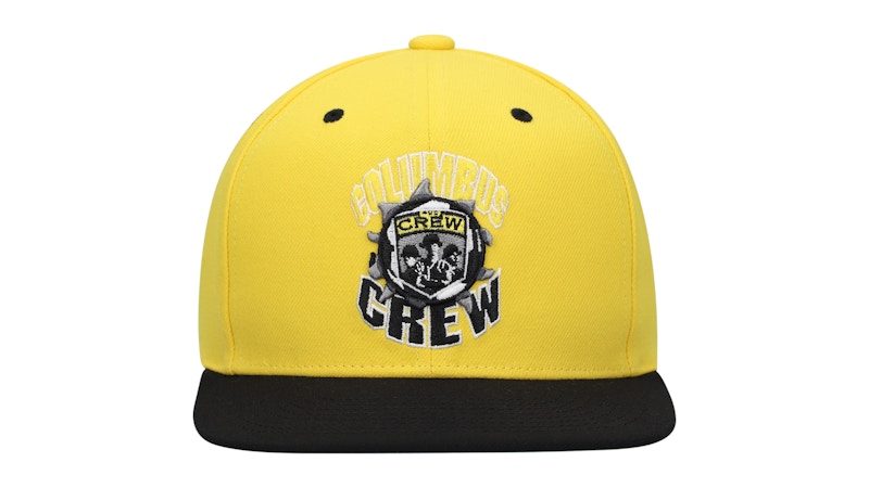 Mitchell & Ness Columbus Crew Breakthrough Snapback Hat Gold