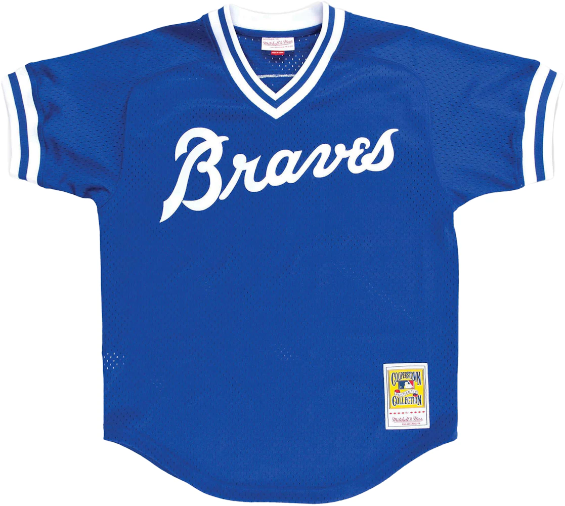 Mitchell & Ness Dale Murphy Atlanta Braves 1981 Pullover Authentic Jersey Royal