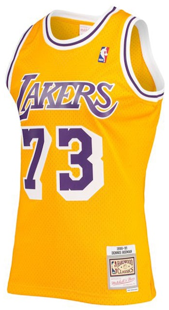 Mitchell & Ness, Shirts, Mitchell Ness Home Away La Lakers Jersey Size  Medium