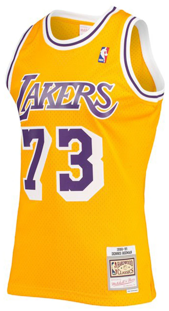 Mitchell & Ness Shaquille O'Neal Purple Los Angeles Lakers 1996-97 Galaxy Swingman Jersey