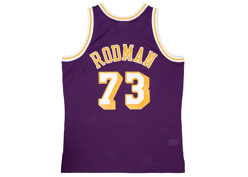 Maillot NBA Mitchell & Ness Dennis Rodman Lakers 1998-99 - Taille Homme
