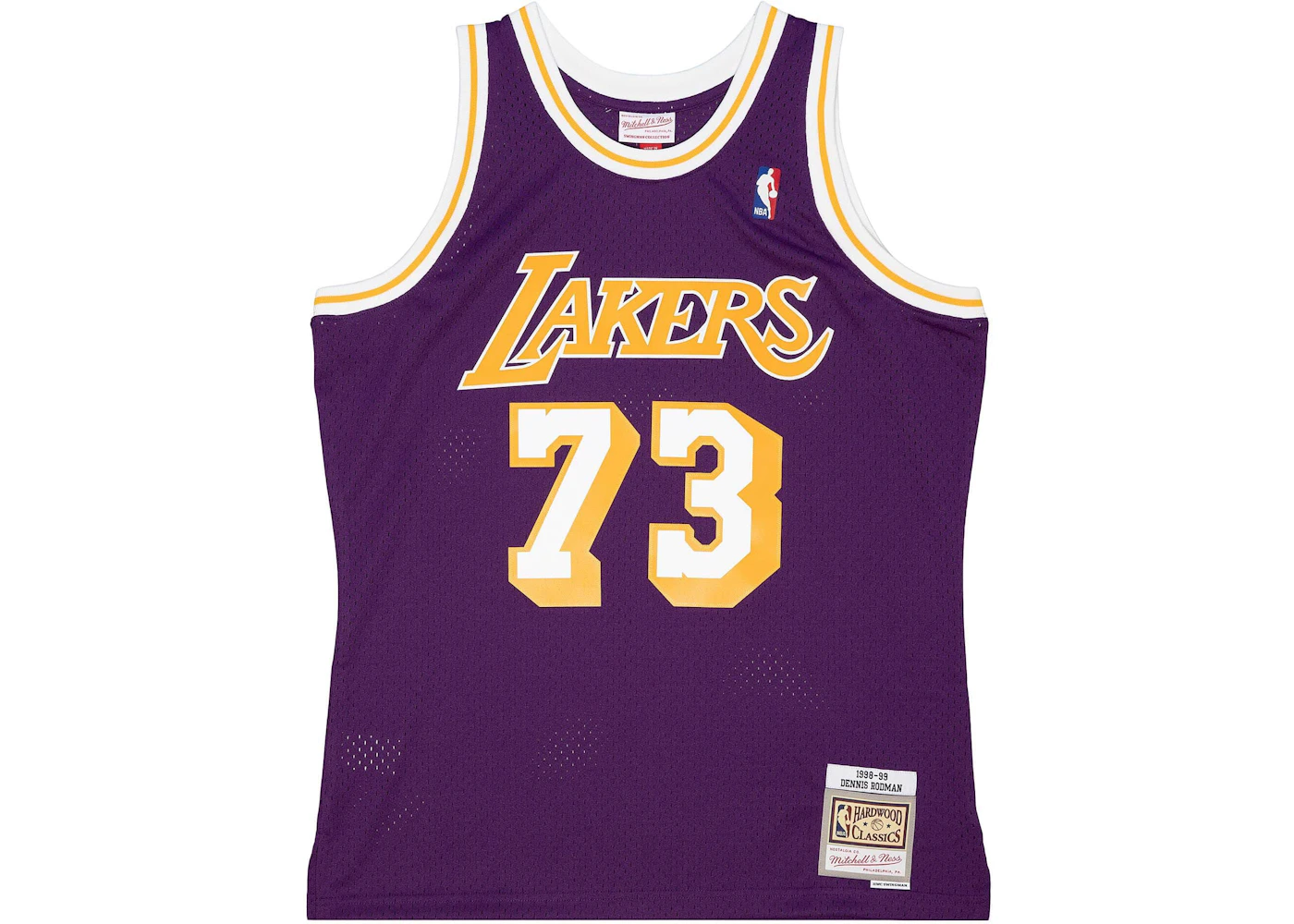 Mitchell Ness Dennis Rodman Los Angeles Lakers Road 1998 99 Swingman NBA Jersey Purple Men s SS23 US