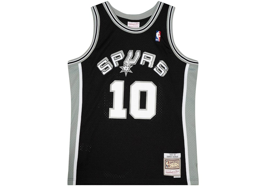 Dennis Rodman San Antonio Spurs Black Retro NBA Jersey