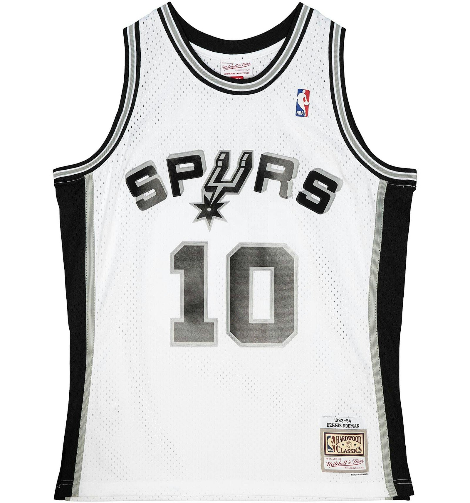 Mitchell & Ness Dennis Rodman San Antonio Spurs 1993-94 Swingman NBA Jersey White
