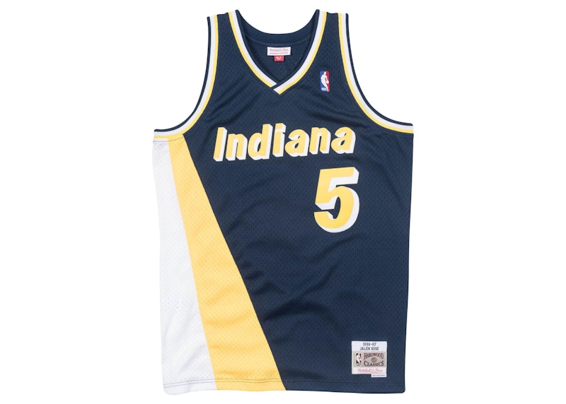 Mitchell & Ness Indiana Pacers 1996-97 Jalen Rose Swingman Jersey