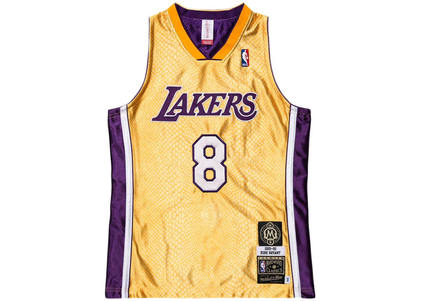 Mitchell Ness Kobe Bryant HOF NBA Reversible Jersey Purple/Gold