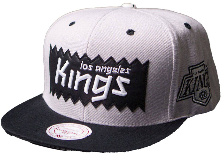 Los Angeles Kings Vintage Off White/Purple Snapback - Mitchell