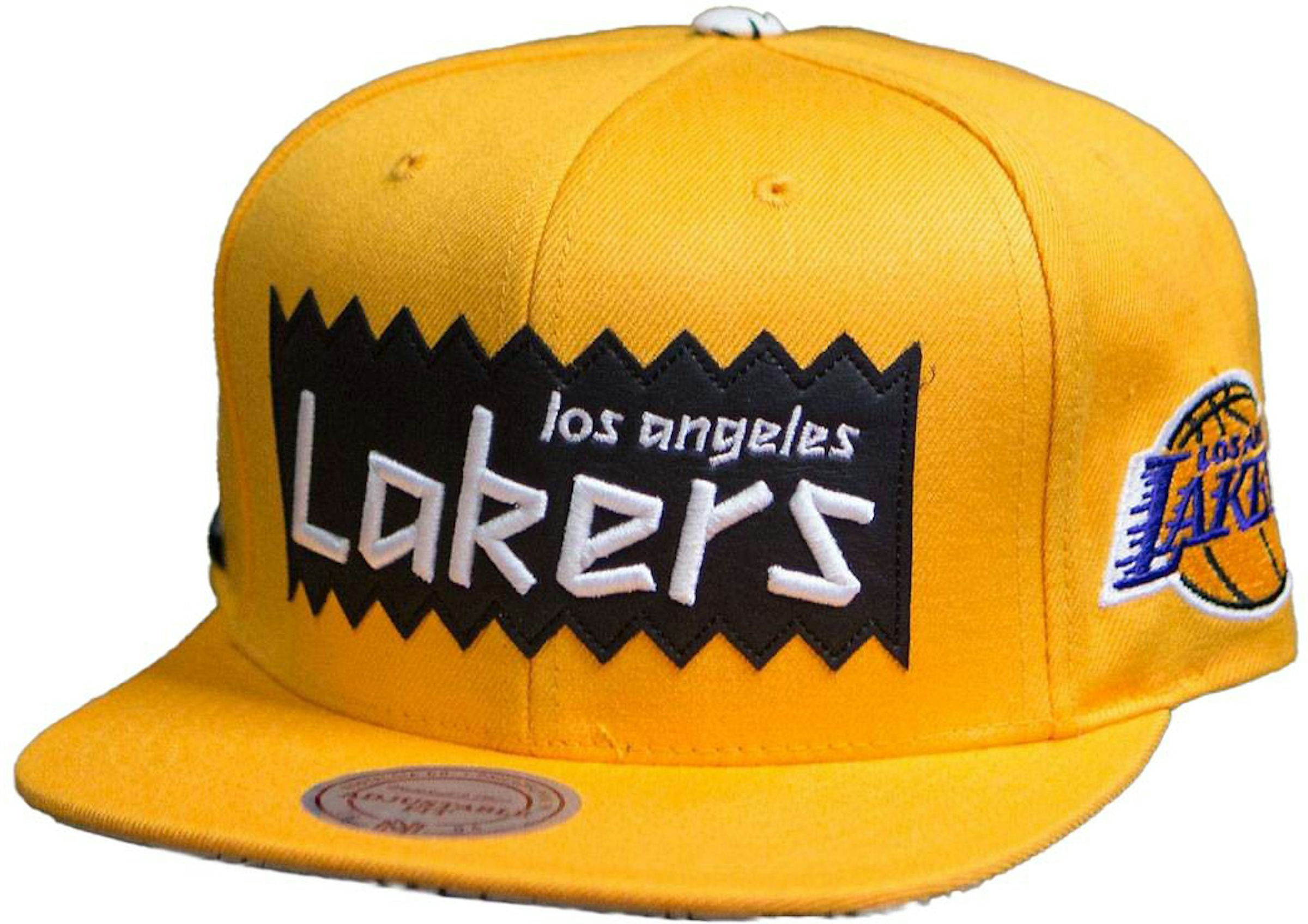 Mitchell & Ness - NBA Beige Trucker Cap - Los Angeles Lakers Hidden Khaki/Camo Trucker @ Hatstore