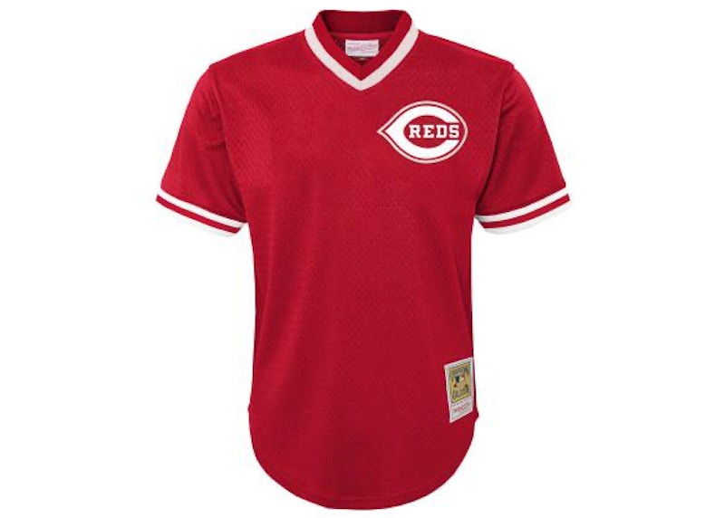 Johnny bench reds clearance jersey