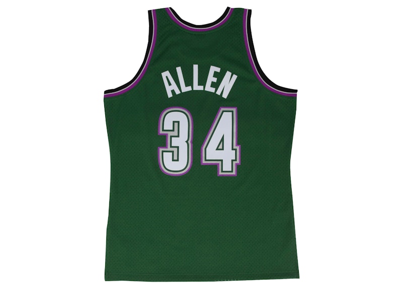 Mitchell & Ness NBA Team Marble Swingman Jersey Milwaukee Bucks 1996 Ray Allen