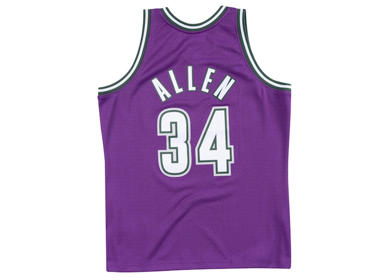 milwaukee bucks ray allen jersey