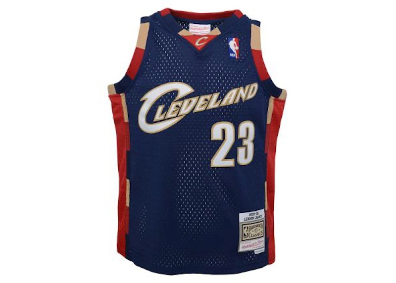 Mitchell and ness store lebron james