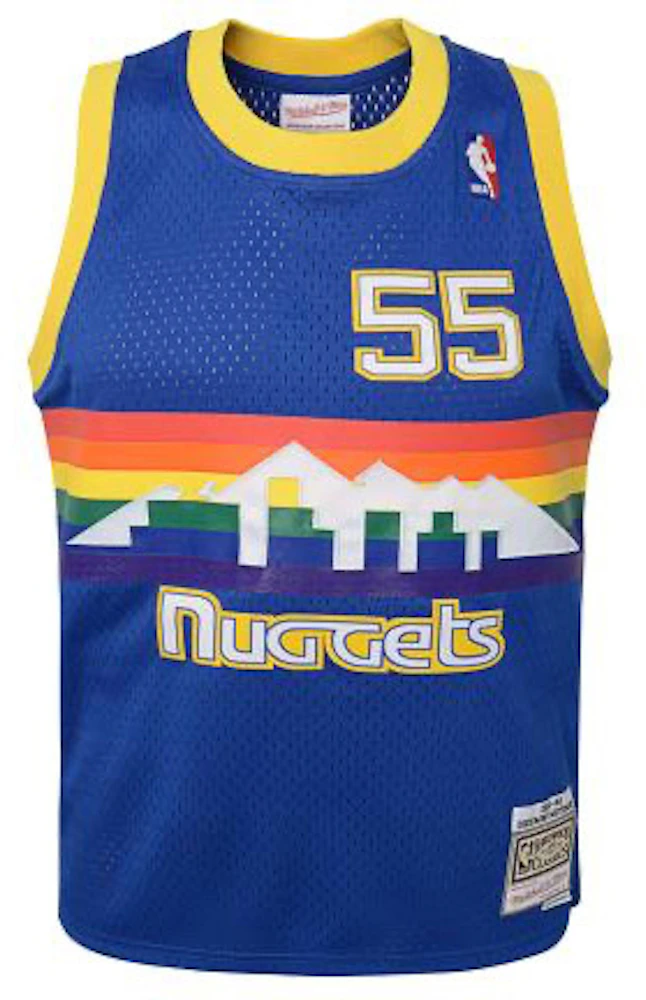  Mitchell & Ness NBA Swingman Road Jersey Nuggets 03