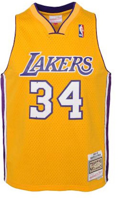 Mitchell & Ness Women's Swingman Shaquille O'Neal Los Angeles Lakers 1999-00 Jersey