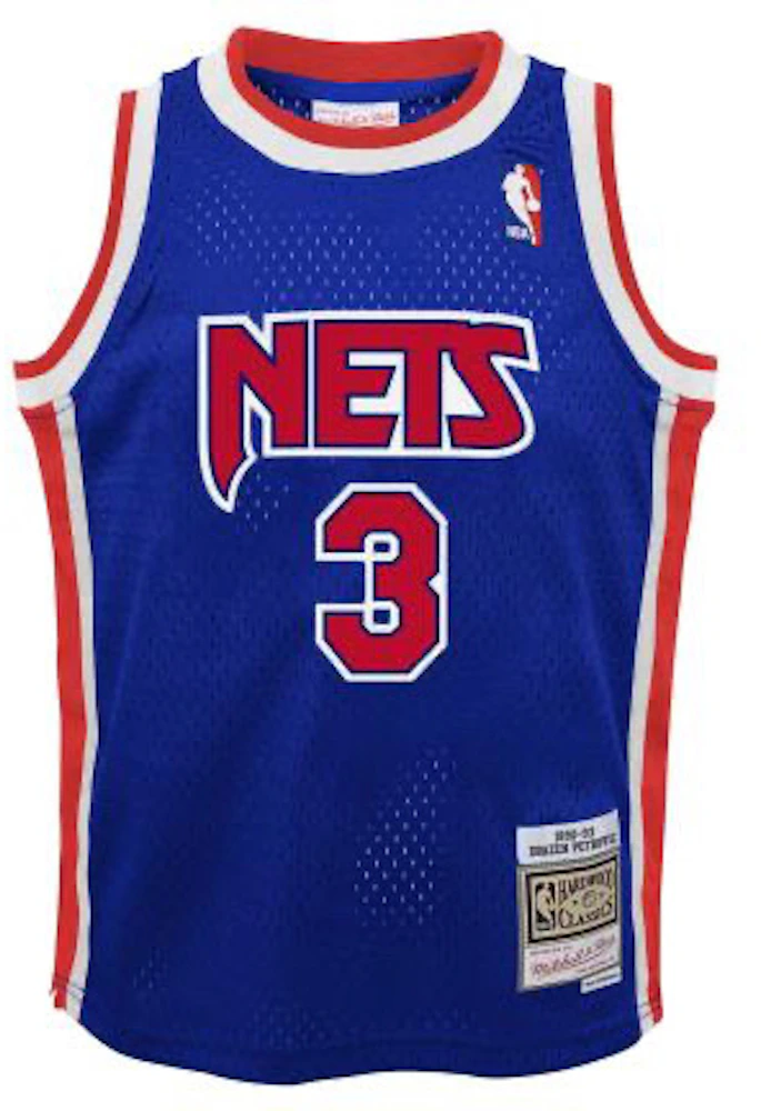 Mitchell & Ness Drazen Petrovic Royal New Jersey Nets 1992-93 Swingman Jersey