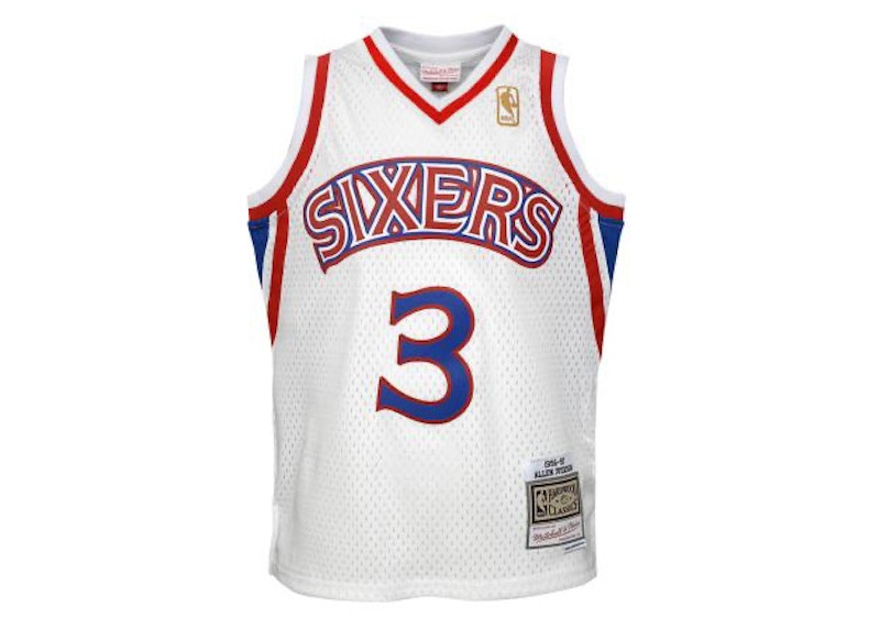 Allen iverson 2024 youth jersey 76ers